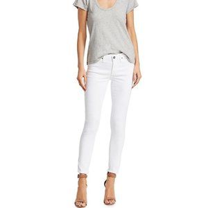 AG JEANS White Low-Rise Legging Ankle Jeans 27R